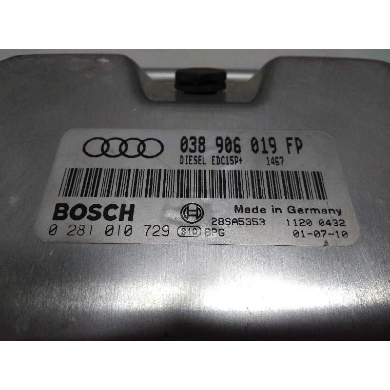 Recambio de centralita motor uce para audi a4 berlina (8e) 1.9 tdi (96kw) referencia OEM IAM 0281010729 038906019FP EDC15P