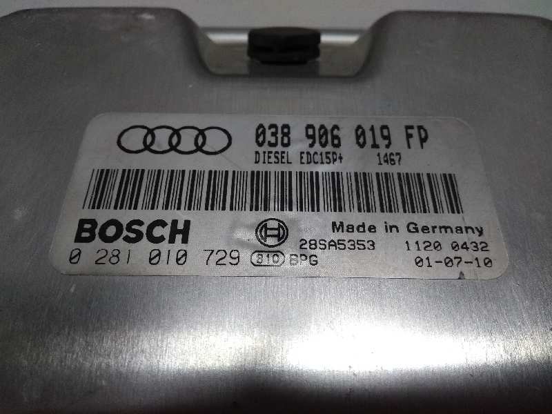 Recambio de centralita motor uce para audi a4 berlina (8e) 1.9 tdi (96kw) referencia OEM IAM 0281010729 038906019FP EDC15P