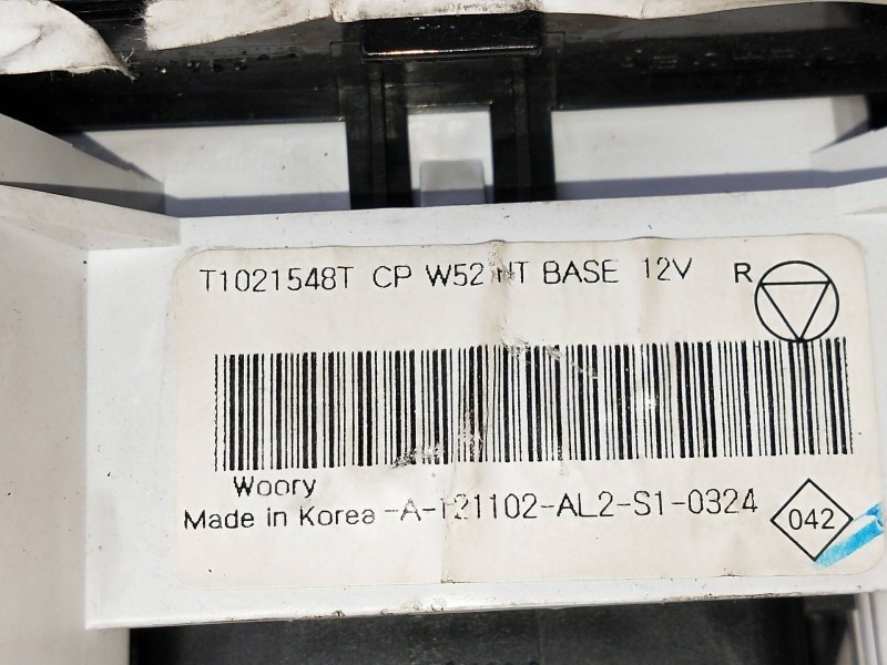 Recambio de mando calefaccion / aire acondicionado para dacia sandero 1.2 16v cat referencia OEM IAM T1021548T  
