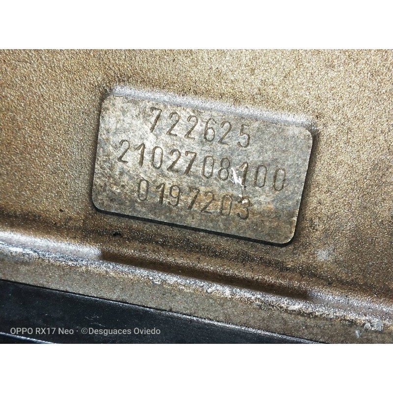 Recambio de caja cambios para mercedes clase e (w210) berlina 420 (210.072) referencia OEM IAM 2102708100 722625 0197203