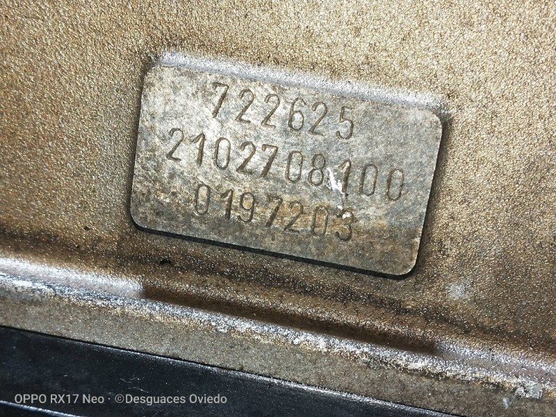 Recambio de caja cambios para mercedes clase e (w210) berlina 420 (210.072) referencia OEM IAM 2102708100 722625 0197203