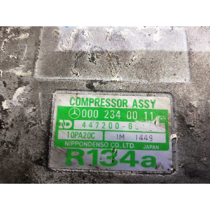 Recambio de compresor aire acondicionado para mercedes clase s (w140) berlina 500 se / s 500 (140.050) referencia OEM IAM 000234