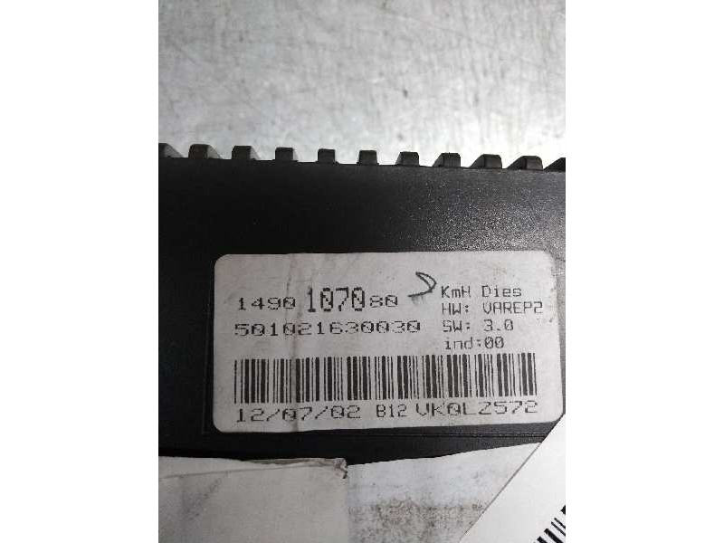 Recambio de cuadro instrumentos para peugeot 807 sr pack referencia OEM IAM 1490107080 501021630030 
