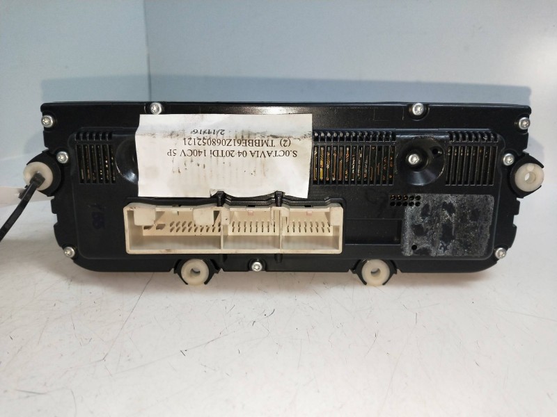 Recambio de mando calefaccion / aire acondicionado para skoda octavia berlina (1z3) 2.0 tdi dpf referencia OEM IAM    Recambio de mando calefaccion / aire acondicionado para skoda octavia berlina (1z3) 2.0 tdi dpf referencia OEM IAM