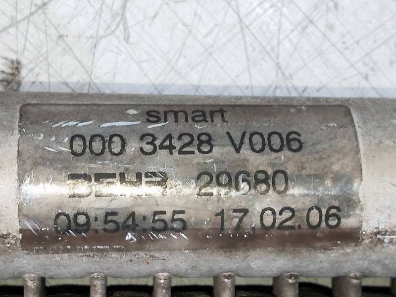 Recambio de radiador agua para smart coupe referencia OEM IAM 0003428V006   Recambio de radiador agua para smart coupe referencia OEM IAM 0003428V006