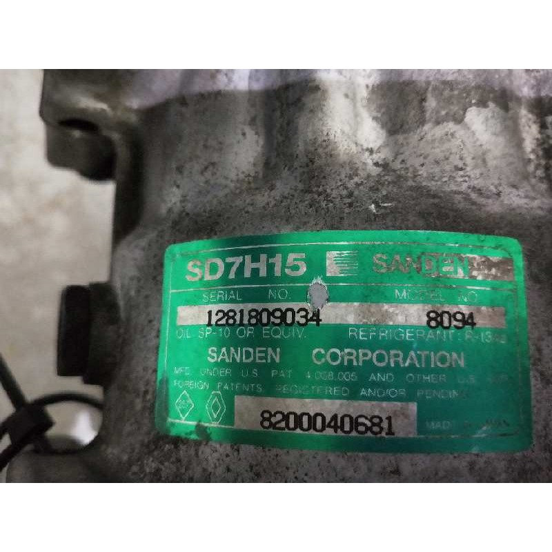 Recambio de compresor aire acondicionado para mitsubishi space star (dg0) 1.9 di-d cat referencia OEM IAM SD7H158094 8094 820004