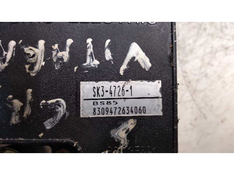 Recambio de abs para suzuki vitara se/sv (et) referencia OEM IAM SK347261 8309472634060 65D2 4728D1480 Recambio de abs para suzuki vitara se/sv (et) referencia OEM IAM SK347261 8309472634060 65D2 4728D1480