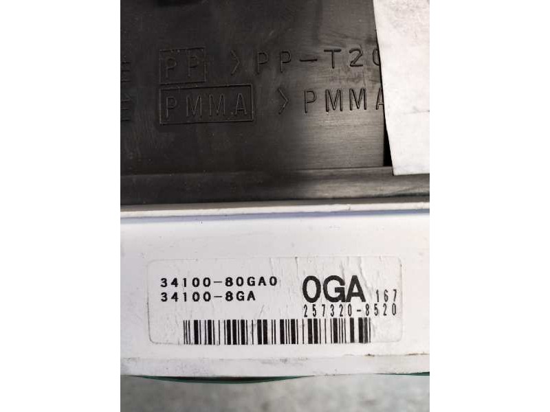 Recambio de cuadro instrumentos para suzuki ignis rg (fh) 1.3 cat referencia OEM IAM 3410080GA0 0GA 