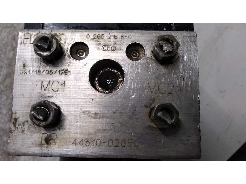 Recambio de abs para toyota corolla (e12) 1.6 16v referencia OEM IAM 0265216850 0273004571 4451002050
