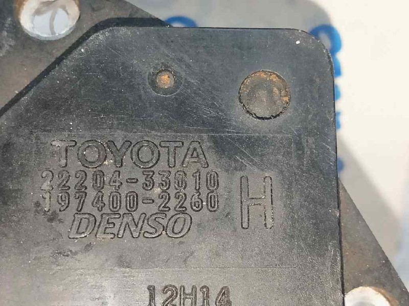 Recambio de caudalimetro para toyota yaris (ncp1/nlp1/scp1) 1.4 turbodiesel cat referencia OEM IAM 1974002260H 2220433010 DENSO