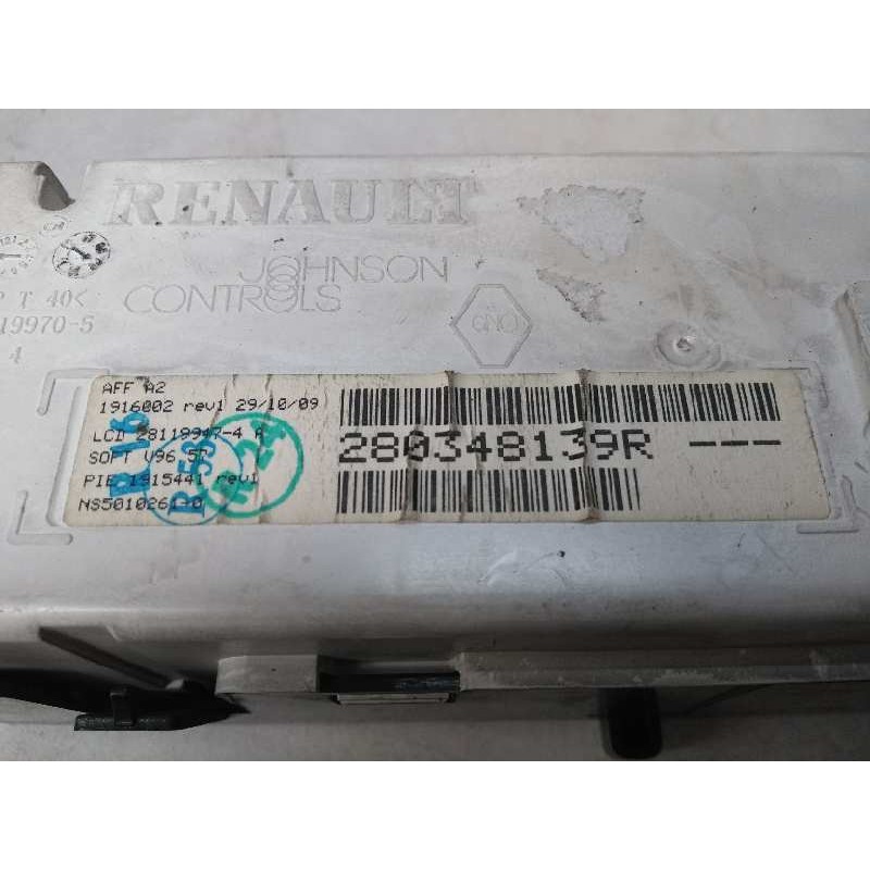 Recambio de pantalla multifuncion para renault kangoo 1.5 dci diesel referencia OEM IAM 280348139R 281199474A NS5010260