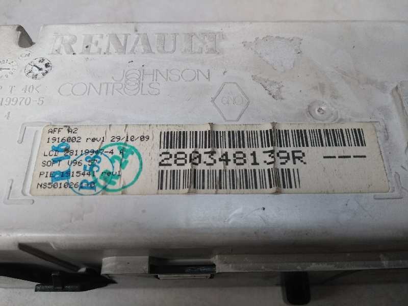 Recambio de pantalla multifuncion para renault kangoo 1.5 dci diesel referencia OEM IAM 280348139R 281199474A NS5010260