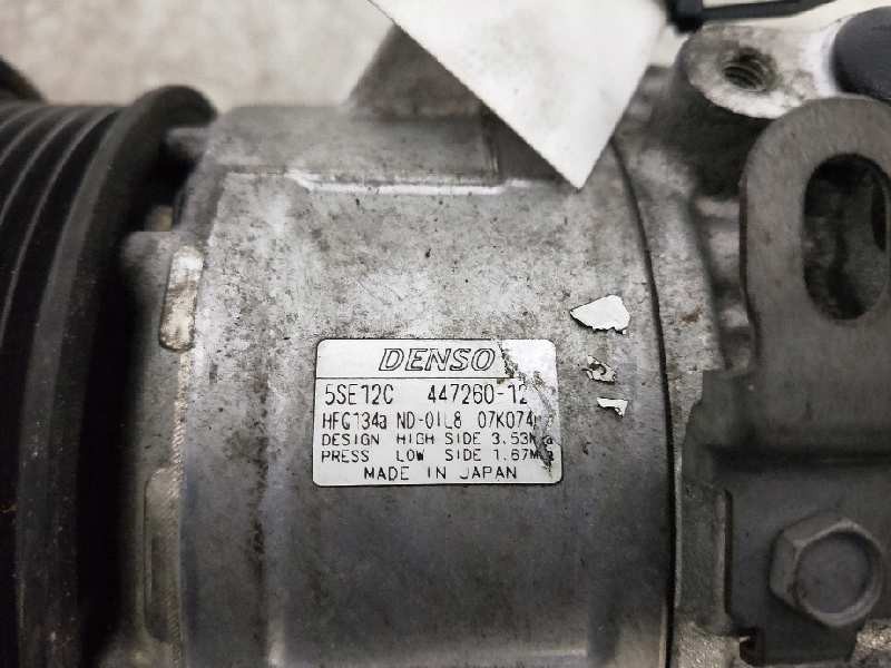 Recambio de compresor aire acondicionado para toyota rav 4 (a3) 2.2 d-cat referencia OEM IAM 4472601252 5SE12C 