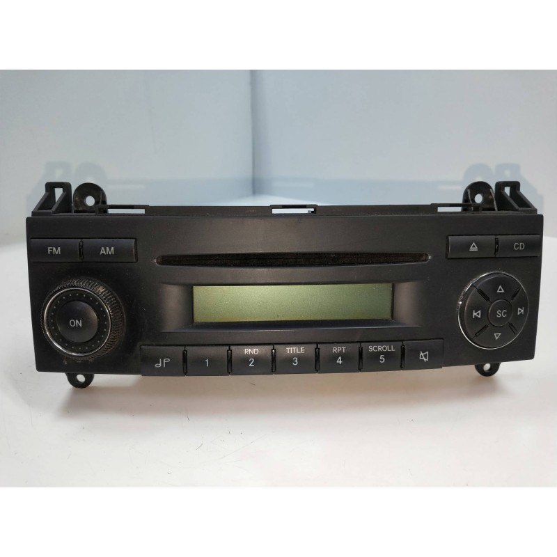 Recambio de sistema audio / radio cd para mercedes sprinterii caja cerrada (desde 01.06) 311/315 cdi 4x4 (906.631/633/635/637) r