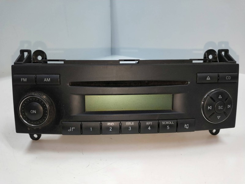 Recambio de sistema audio / radio cd para mercedes sprinterii caja cerrada (desde 01.06) 311/315 cdi 4x4 (906.631/633/635/637) r