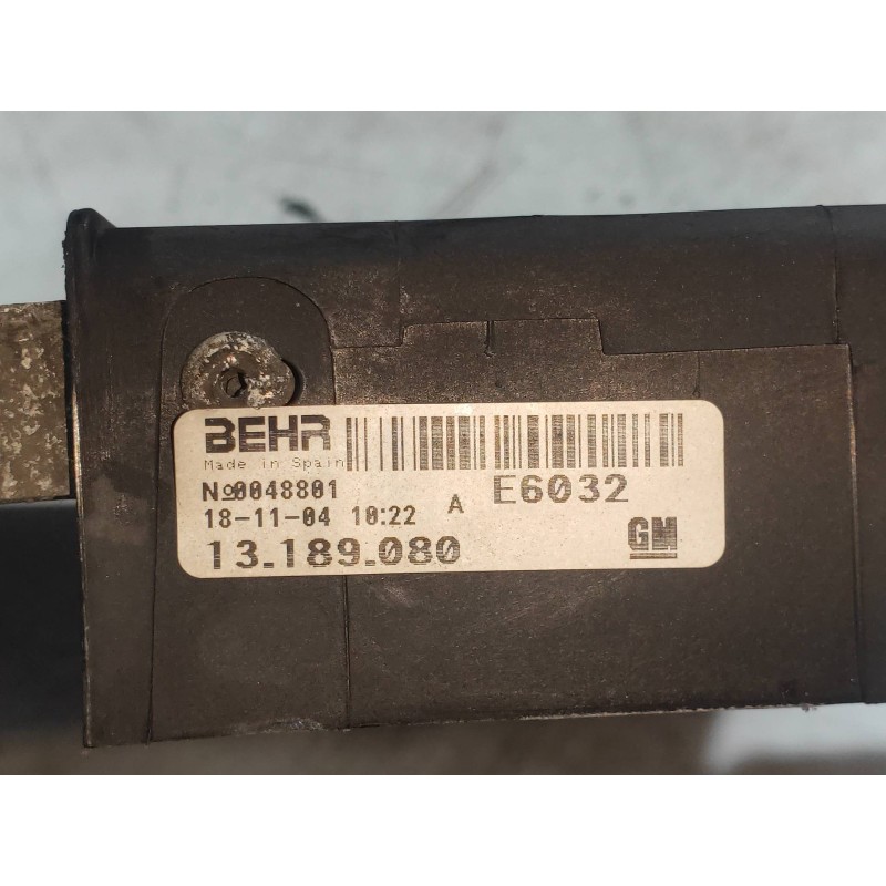 Recambio de condensador / radiador aire acondicionado para opel tigra twin top 1.4 16v referencia OEM IAM 13189080  