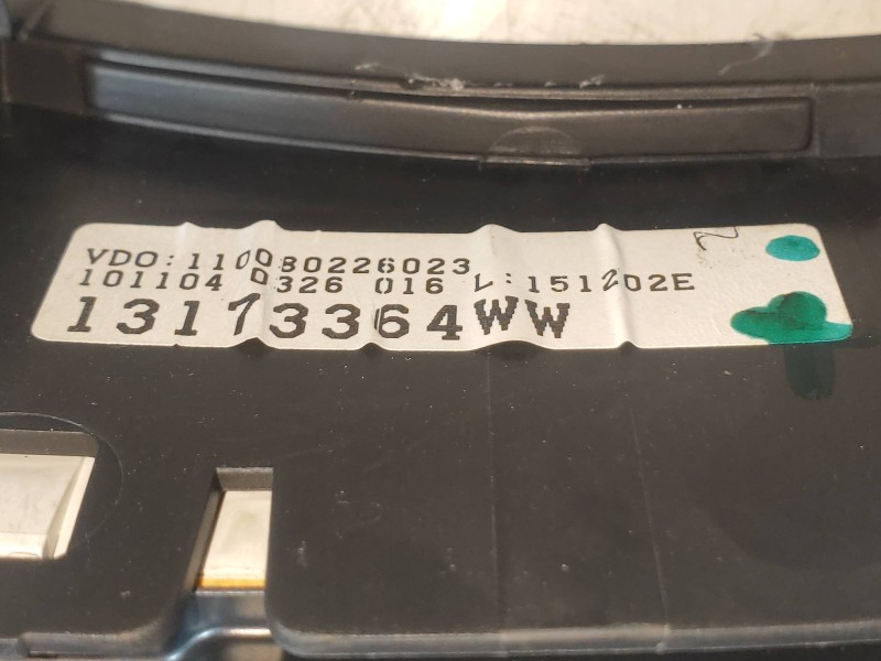 Recambio de cuadro instrumentos para opel tigra twin top 1.4 16v referencia OEM IAM 13173364WW 110080226023 