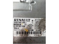 Recambio de centralita airbag para renault clio iii 1.5 dci diesel referencia OEM IAM 0285001958 8200645158 071180762 2