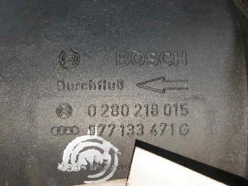 Recambio de caudalimetro para audi a6 berlina (4b2) 4.2 v8 40v referencia OEM IAM 02280218015 077133471G BOSCH