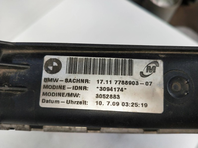 Recambio de radiador agua para bmw serie 1 berlina (e81/e87) 116d referencia OEM IAM 1711778890307 3094174 3052883