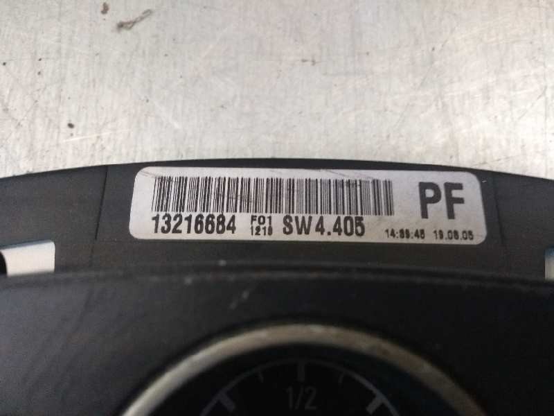 Recambio de cuadro instrumentos para opel zafira b enjoy referencia OEM IAM 13216684 SW4405 PF 110080261050