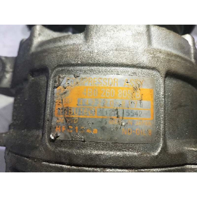 Recambio de compresor aire acondicionado para audi a4 berlina (b5) 2.4 v6 30v referencia OEM IAM 4B0260805B 4472208178 