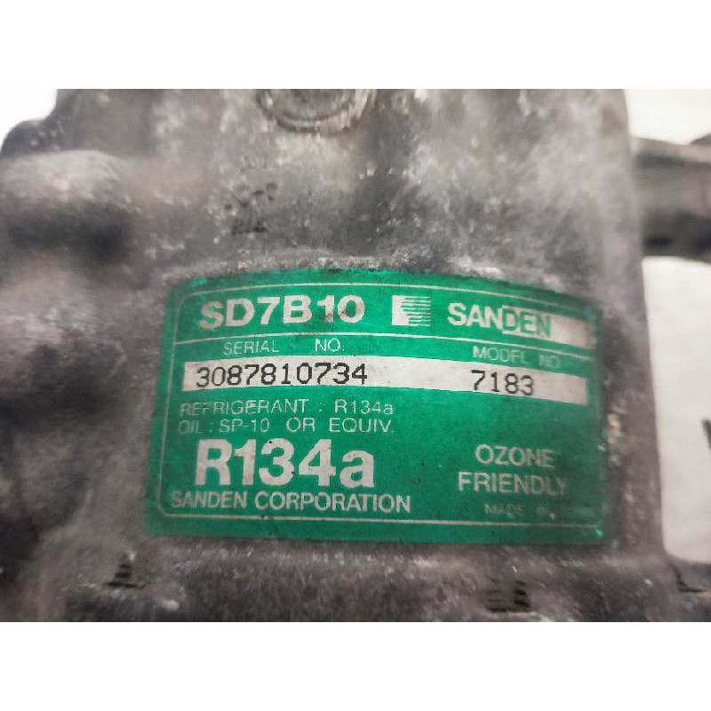 Recambio de compresor aire acondicionado para fiat seicento (187) vintage referencia OEM IAM SD7B107183 7183 