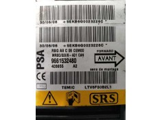 Recambio de centralita airbag para citroen c3 hdi 70 collection referencia OEM IAM 9661532480 403855 A2  2
