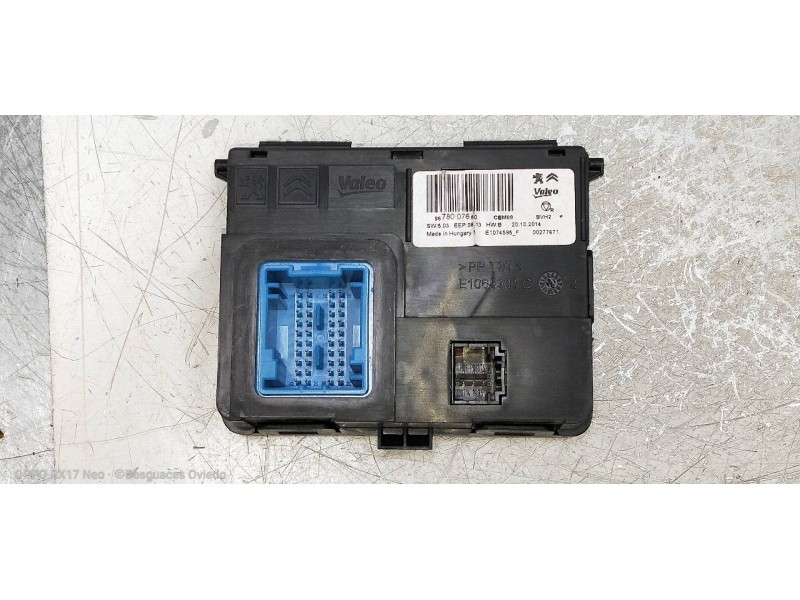 Recambio de centralita aire acondicionado para peugeot 308 1.6 16v e-hdi fap referencia OEM IAM 9678007680  