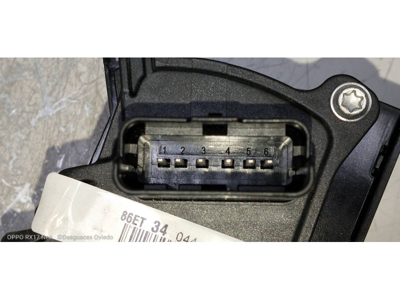 Recambio de potenciometro pedal para peugeot 308 1.6 16v e-hdi fap referencia OEM IAM 9674829180  