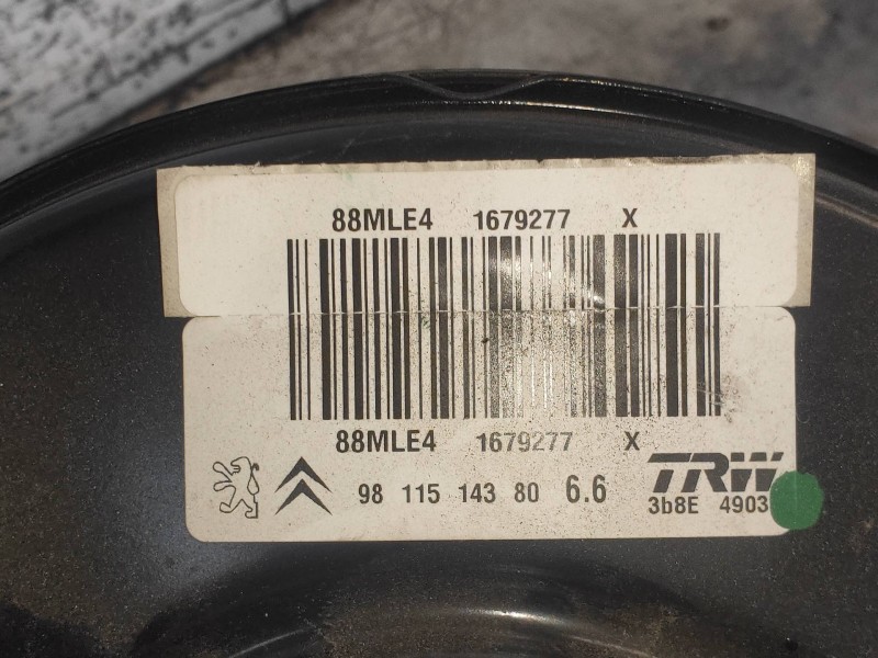 Recambio de servofreno para citroen c-elysée shine referencia OEM IAM 9811514380  