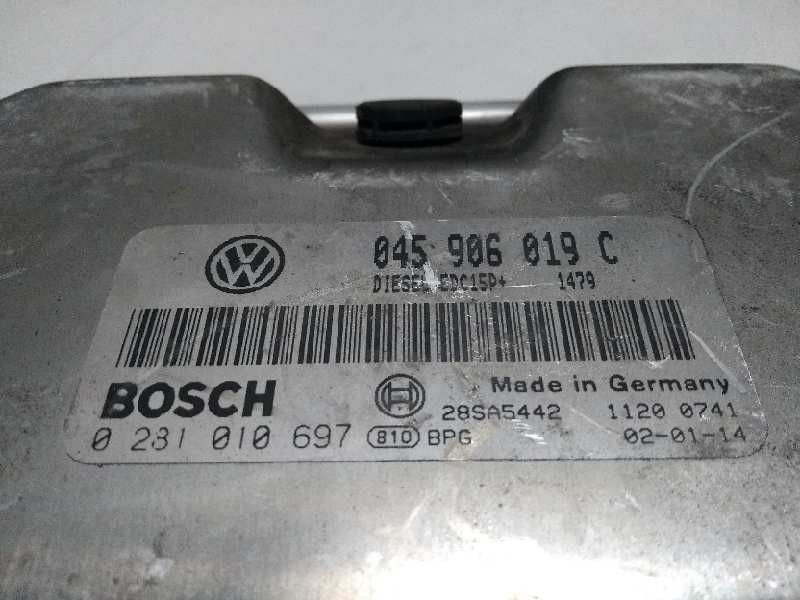 Recambio de centralita motor uce para volkswagen polo (9n1) trendline referencia OEM IAM 0281010697 045906019C EDC15P