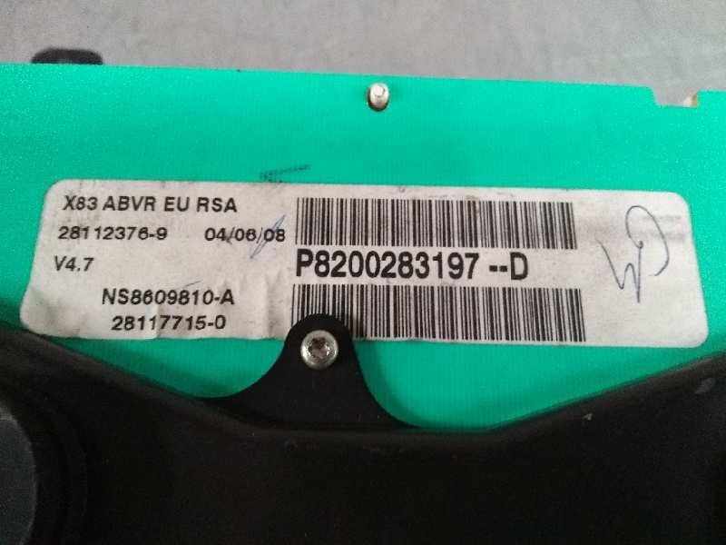 Recambio de cuadro instrumentos para nissan primastar (x..) 2.0 dci diesel referencia OEM IAM P8200283197D 281123769 NS8609810A