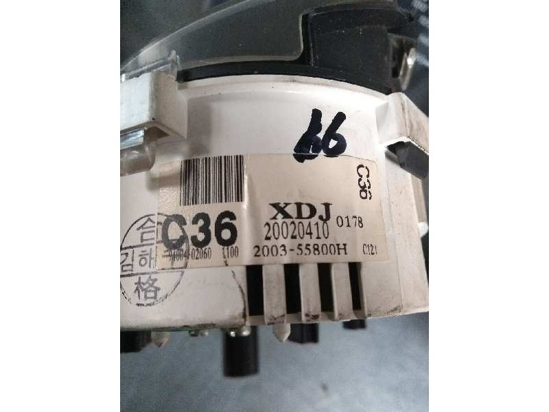 Recambio de cuadro instrumentos para hyundai atos (mx) sky referencia OEM IAM 9400402060 200355800H C36 XDJ