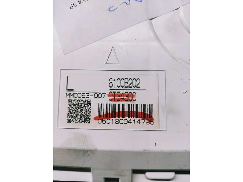 Recambio de cuadro instrumentos para peugeot 4007 business line referencia OEM IAM 8100B202 MM0053007 