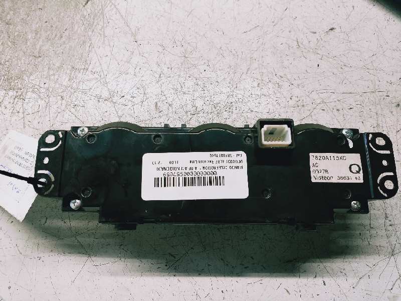 Recambio de mando calefaccion / aire acondicionado para peugeot 4007 business line referencia OEM IAM 7820A115XC  