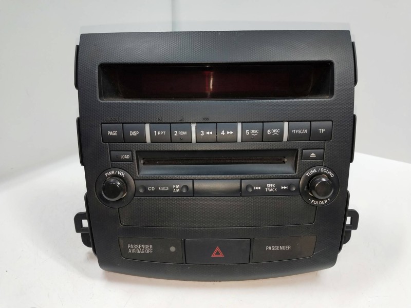 Recambio de sistema audio / radio cd para peugeot 4007 business line referencia OEM IAM 8701A363  