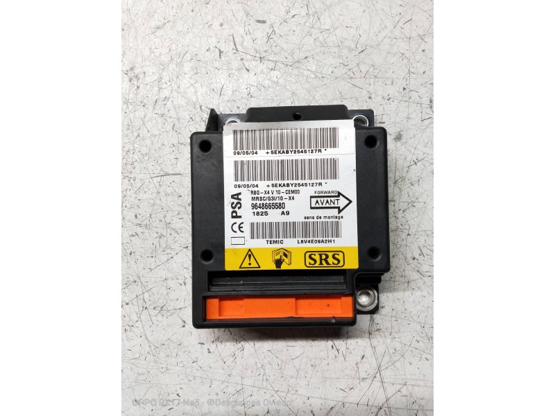 Recambio de centralita airbag para citroen c5 berlina exclusive referencia OEM IAM 9648665580  