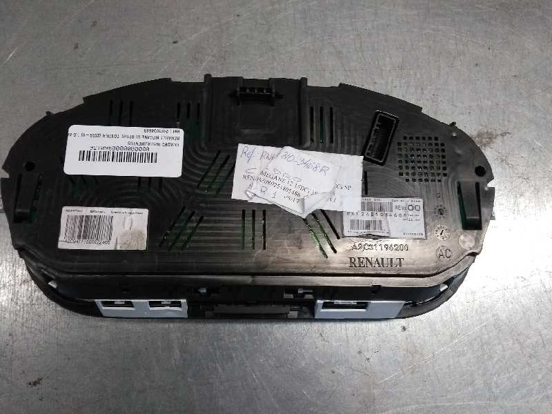 Recambio de cuadro instrumentos para renault megane iii sport tourer 1.5 dci diesel referencia OEM IAM 248103468R  