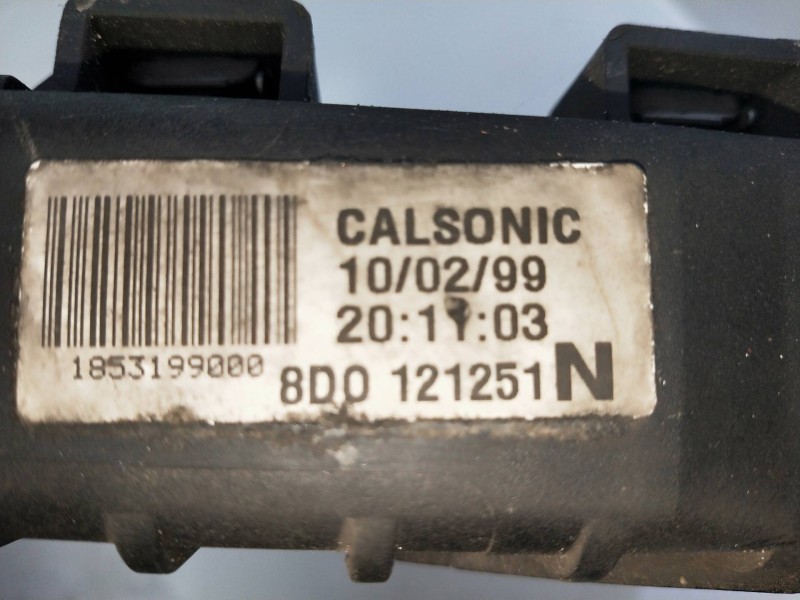 Recambio de radiador agua para audi a4 berlina (b5) 2.4 v6 30v referencia OEM IAM 8D0121251N  