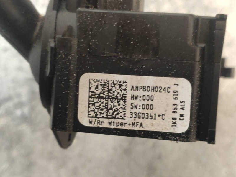 Recambio de mando limpia para volkswagen touran (1t2) advance referencia OEM IAM 1K0953519J  