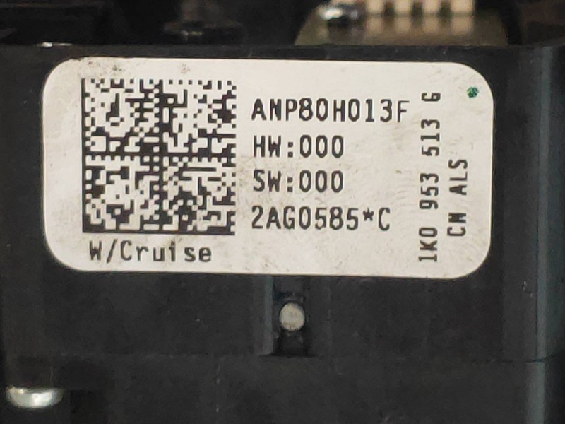 Recambio de mando luces para volkswagen touran (1t2) advance referencia OEM IAM 1K0953513G  