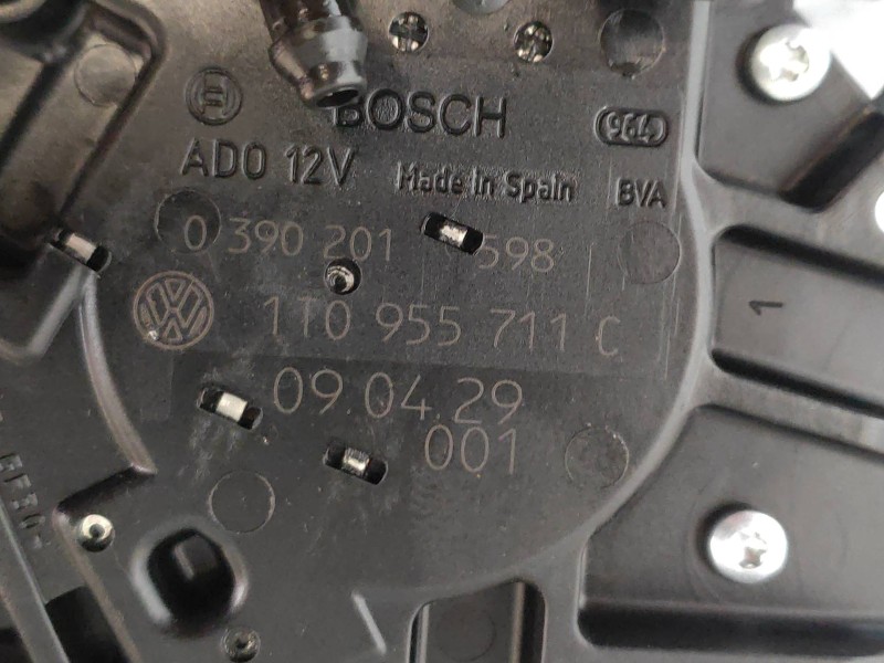 Recambio de motor limpia trasero para volkswagen touran (1t2) advance referencia OEM IAM 0390201598 1T0955711C 