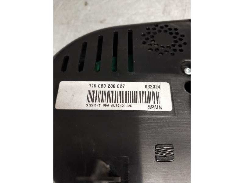 Recambio de cuadro instrumentos para seat leon (1p1) 1.9 tdi referencia OEM IAM 110080280027 1P0920823G  Recambio de cuadro instrumentos para seat leon (1p1) 1.9 tdi referencia OEM IAM 110080280027 1P0920823G
