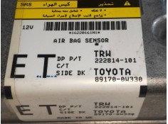 Recambio de centralita airbag para toyota auris 1.4 turbodiesel cat referencia OEM IAM 222814101 891700W330  2