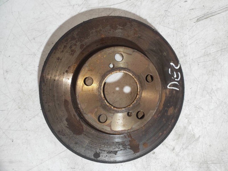 Recambio de disco freno delantero para toyota auris 1.4 turbodiesel cat referencia OEM IAM   
