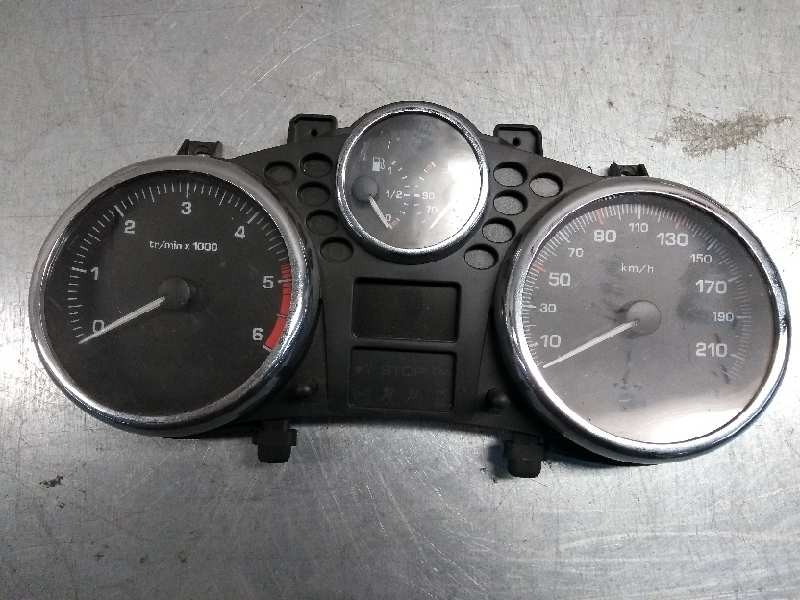 Recambio de cuadro instrumentos para peugeot 206+ básico referencia OEM IAM 9666637080  