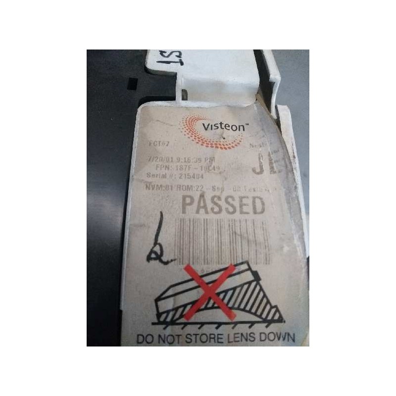 Recambio de cuadro instrumentos para ford mondeo berlina (ge) 2.0 tdci td cat referencia OEM IAM 1S7F10849 JE  Recambio de cuadro instrumentos para ford mondeo berlina (ge) 2.0 tdci td cat referencia OEM IAM 1S7F10849 JE