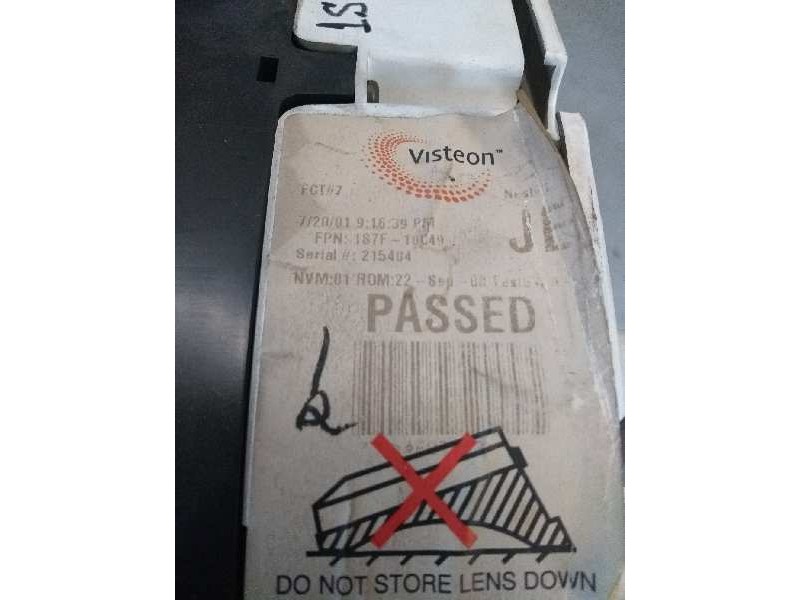 Recambio de cuadro instrumentos para ford mondeo berlina (ge) 2.0 tdci td cat referencia OEM IAM 1S7F10849 JE  Recambio de cuadro instrumentos para ford mondeo berlina (ge) 2.0 tdci td cat referencia OEM IAM 1S7F10849 JE