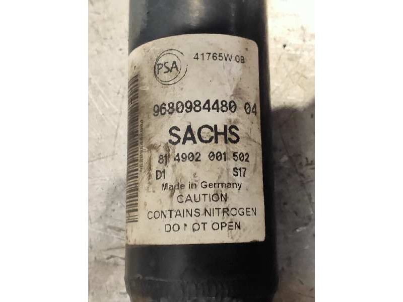 Recambio de amortiguador trasero derecho para citroen berlingo station wagon x referencia OEM IAM 814902001502 968098448004 SACH